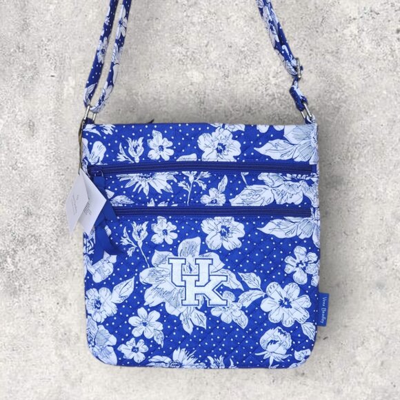 Vera Bradley Collegiate Crossbody - University of Kentucky - Blue - NWT - Picture 1 of 8